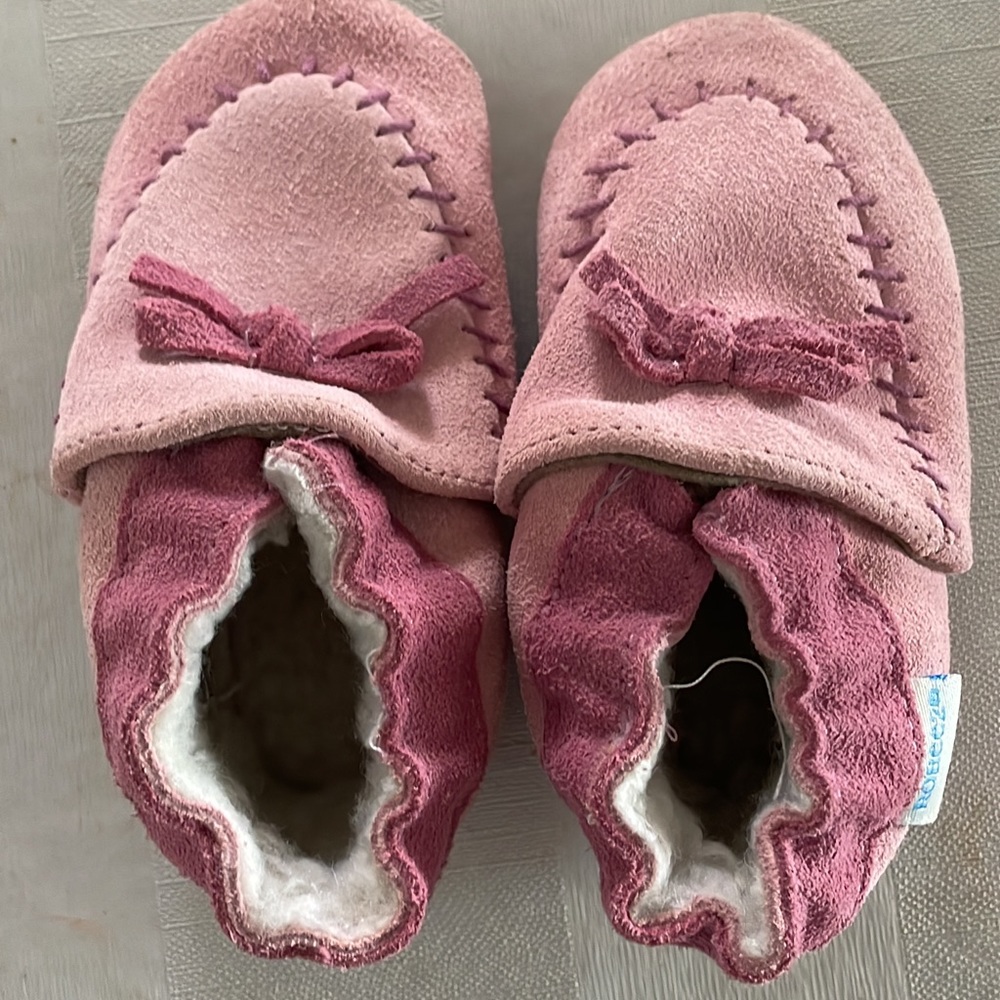 Cute little baby moccasins!